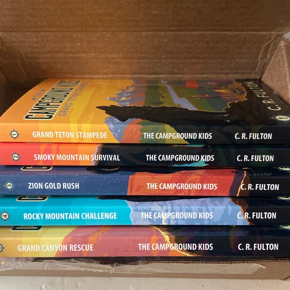 The Campground Kids paperback book series